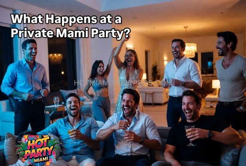 private Miami party entertainment experience inside a home